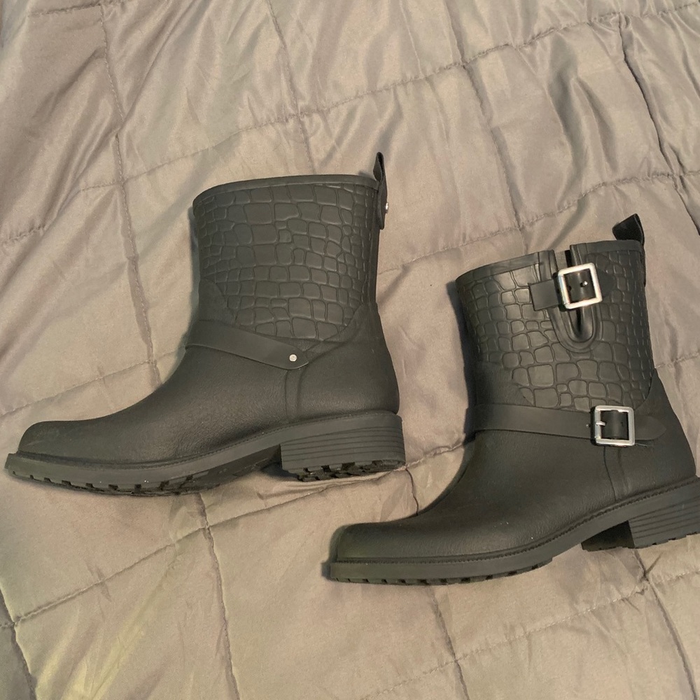 Sam Edelman Moto Rain Boots
